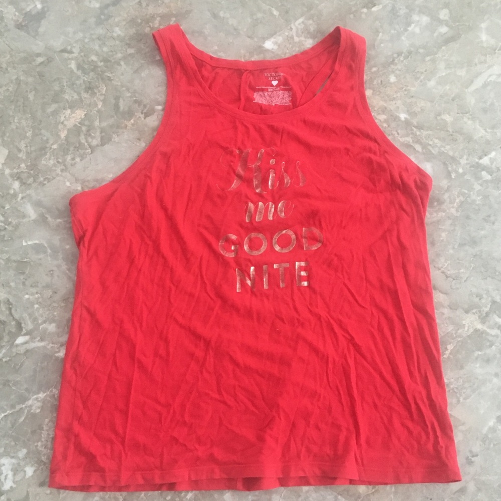Victoria’s Secret Kiss Me Goodnight PJ Tank